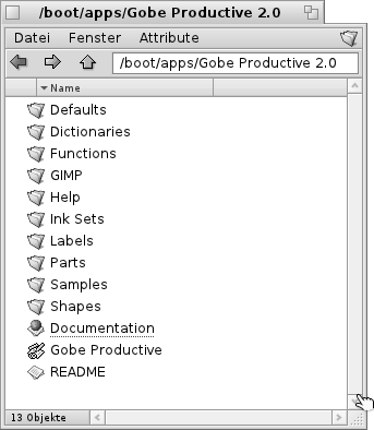 getgobe2 opendfolder