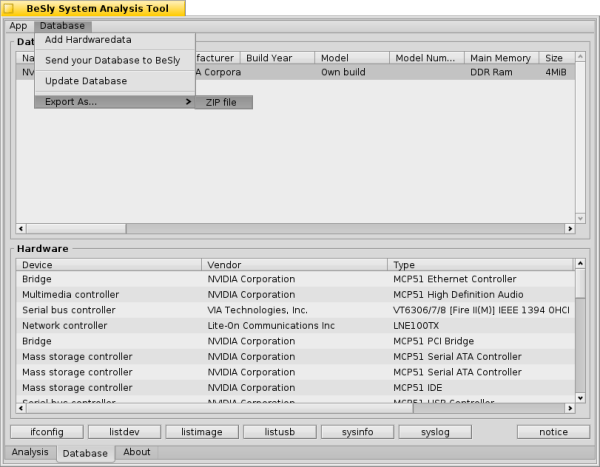 beslysat export as zip